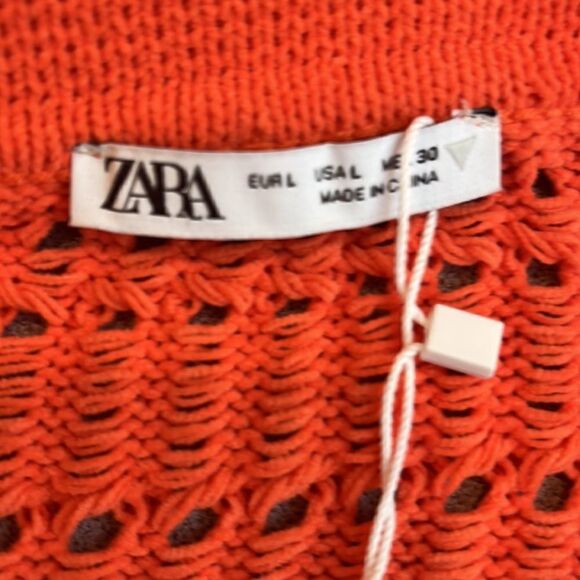 NWT -ZARA cardigan sweater  - Picture 5 of 6